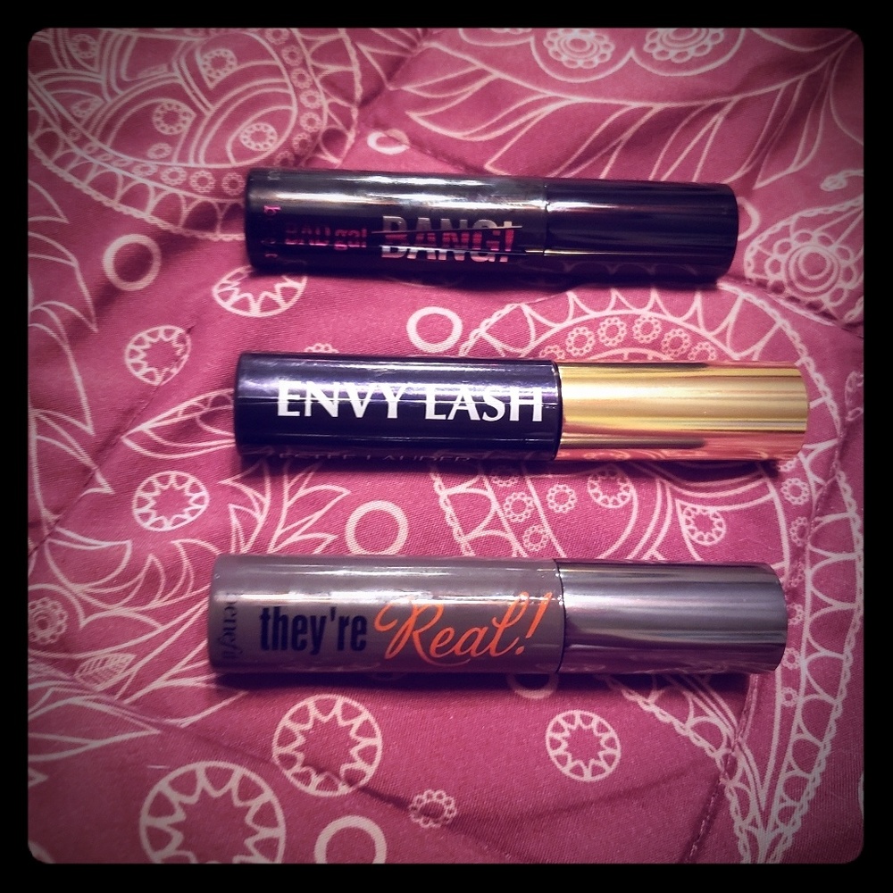3 mini mascaras from Benefit & Estee Lauder